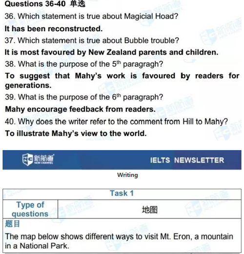 雅思考試機經